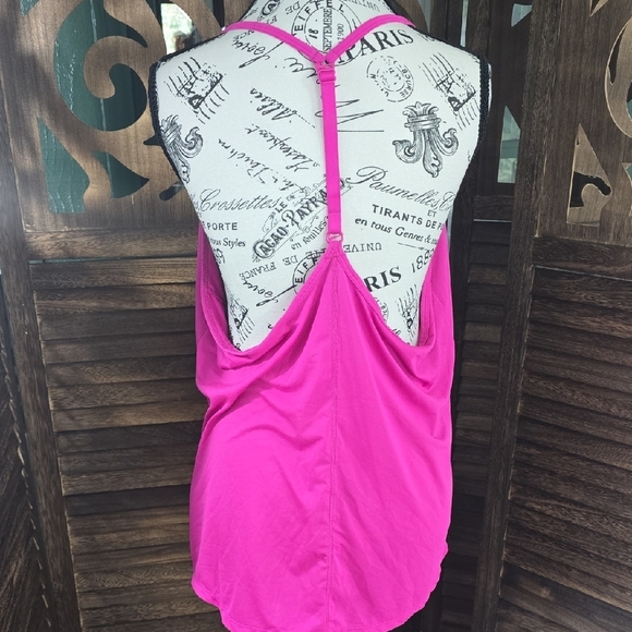 Nike Women's Vibrant Pink Tank Top - Picture 2 of 2